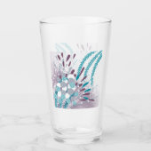 Verre Floral Abstrait moderne (Devant)