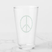 Verre Floral de la paix (Dos)