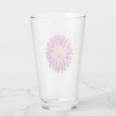 Verre Floral rose Dahlia (Dos)