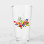 Verre Floral vintage (Devant)