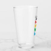 Verre FLORES D'Équipe - Faits, Logique, Réalité, Science (Droite)