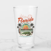 Verre Floride, L'État Sunshine - Sunset Beach Scene (Dos)
