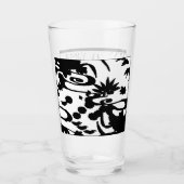 Verre Flower sketched glasses (Devant)