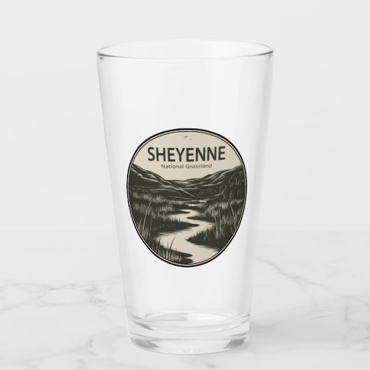 Verre Flux national des prairies de Sheyenne (Devant)