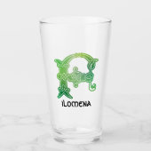 Verre Fond décoratif du 16e siècle Celtic (Devant)