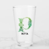 Verre Fond décoratif du 16e siècle Celtic (Devant)