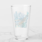 Verre Fonte Glacier Encre d'alcool Peinture Abstraite (Dos)