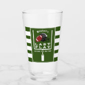 Verre Football Bachelor Party Jouer Dernier avant le gra (Devant)