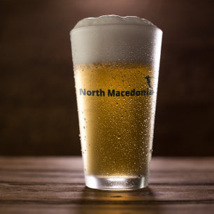 Verre Football de Macédoine du Nord