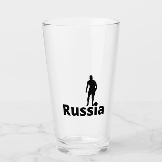 Verre Football russe (Devant)