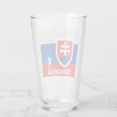 Verre Football slovaque (Dos)