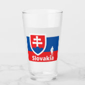 Verre Football slovaque (Devant)