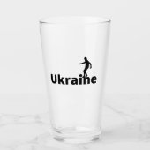 Verre Football ukrainien (Devant)