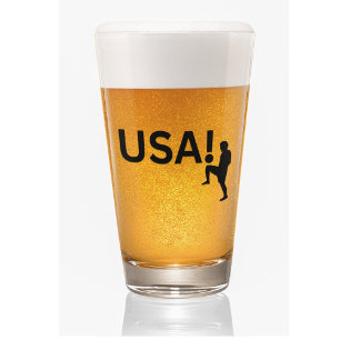 Verre footballeur américain