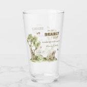 Verre Forest Animals Bearly Wait Baby Shower Keepsake (Devant)