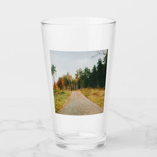 Verre Forêt automnale suédoise (Devant)