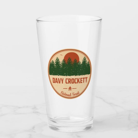 Verre Forêt nationale Davy Crockett (Devant)