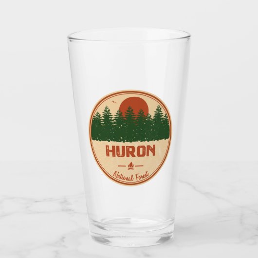 Verre Forêt nationale de Huron (Devant)