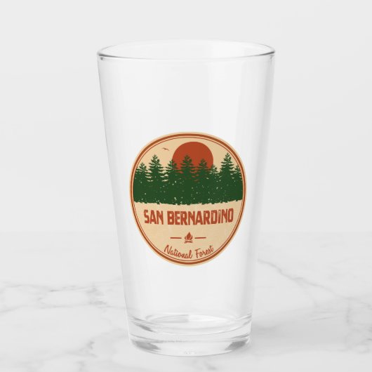 Verre Forêt nationale de San Bernardino (Devant)