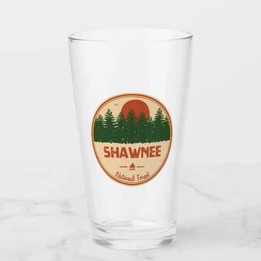 Verre Forêt nationale de Shawnee (Devant)