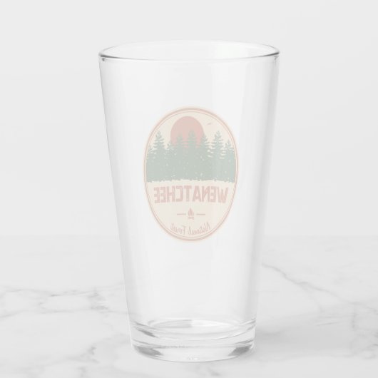 Verre Forêt nationale de Wenatchee (Dos)