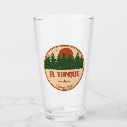 Verre Forêt nationale d'El Yunque (Devant)