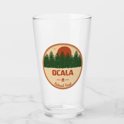 Verre Forêt nationale d'Ocala (Devant)