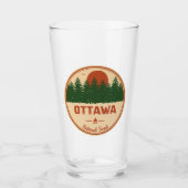 Verre Forêt nationale d'Ottawa (Devant)