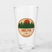 Verre Forêt nationale du delta (Devant)