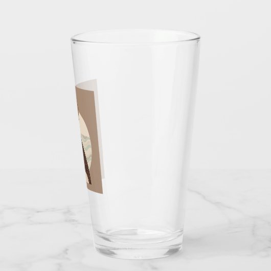 Verre Formes de terre (Gauche)