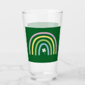 Verre Four Leaf Clover Rainbow St Patrick's Day (Devant)
