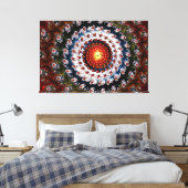 Verre fractal 3 toile enrobée (Insitu(Chambre))