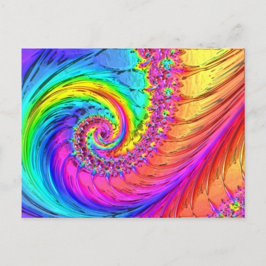 Verre fractal 6 Carte postale (Devant)