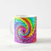 Verre fractal 6 Mug (Devant gauche)