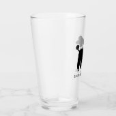 Verre frais de Driniking de chien personnalisé par (Droite)