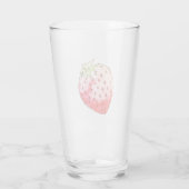 Verre fraise d'aquarelle (Dos)