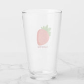 Verre Fraise Fraîcheur d'été (Dos)