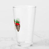 Verre Fraises couvertes de chocolat Saint-Valentin (Gauche)