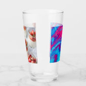 Verre fraises et crème (Gauche)