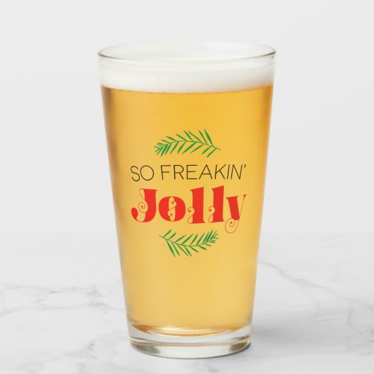 Verre Freakin' Jolly (Devant (rempli))