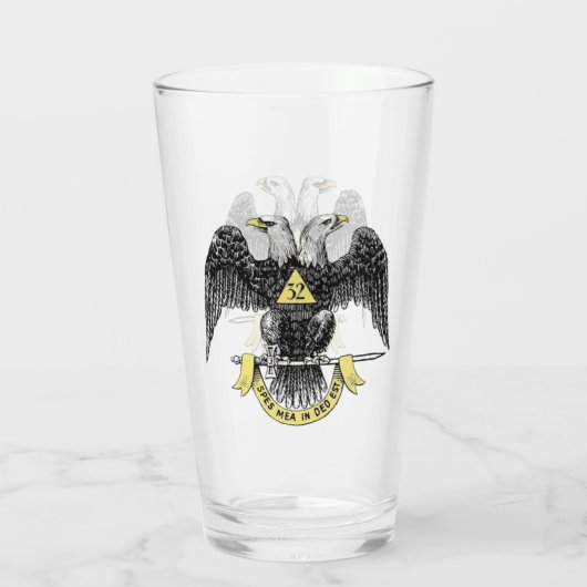 Verre Freemason 32 degrés (Dos)