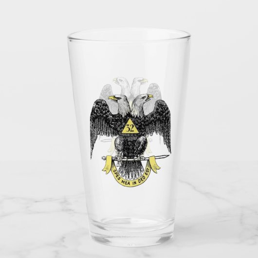 Verre Freemason 32 degrés (Devant)