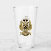 Verre Freemason 33 Degree (Devant)