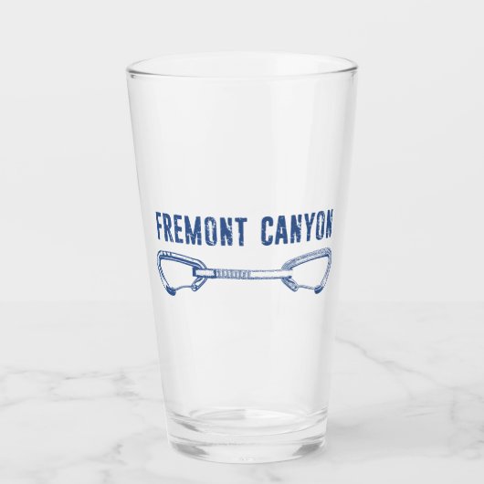 Verre Fremont Canyon Wyoming Rock Escalade Quickdraw (Devant)
