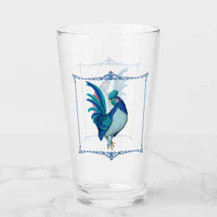 Verre French Country Farmhouse Roster Bleu rose Turquois