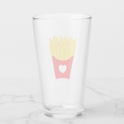 Verre French Fry Love (Dos)