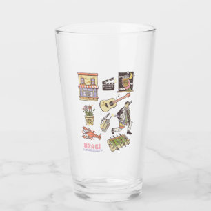 Verre FRIENDS™   Icônes de dessin animé Graphique