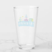 Verre FRIENDS™ | Logo avec icônes (Dos)