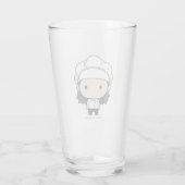 Verre FRIENDS™ | Monica Chibi (Dos)