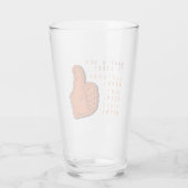 Verre FRIENDS™ | Qu'est-ce qu'on n'aime pas? (Dos)